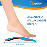 1 x RAW Customer Returns Solelution Arch - Hallux Valgus Rigidus Insoles - Orthopedic Insoles - For Forefoot Pain - Shoe Insoles for Women and Men - RRP €24.19