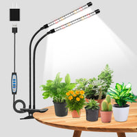 1 x RAW Customer Returns wolezek plant lamp LED, full spectrum growth lamps for plants, 6000K plant light for indoor plants, plant lamp, grow light with 5 levels dimmable, 6 12 16H auto timer - RRP €22.99