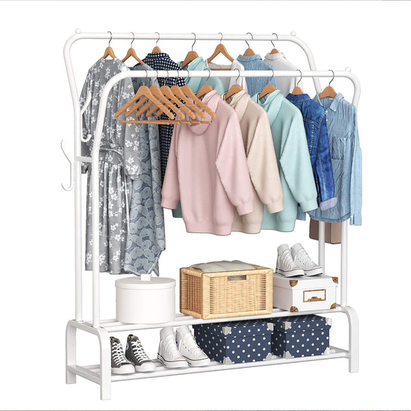 Brand New Pallet - ACCSTORE Metal Freestanding Clothes Rack - 54 Items - RRP £2559.06
