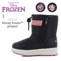 1 x Brand New Disney FROZEN lined winter boots for girls from 2 to 8 years, snow boots for children with Anna and Elsa motif 30 EU, high warm waterproof winter shoes the ice queen ideal for snowy days - RRP €44.36