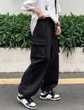 1 x RAW Customer Returns AIEOE Boys Jeans Y2K Baggy Cargo Pants Wide Leg Teenager Hip Hop Streetwear Vintage Casual Cargo Pants Straight Bootcut Jeans Denim Jeans - S - RRP €37.98