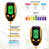 1 x RAW Customer Returns BlumWay 5 in 1 soil meter for plant temperature, soil moisture, PH value, sunlight, ambient humidity, soil tester plant tester for garden, lawn, farm and potted plants - RRP €34.99