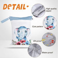 1 x Brand New FEOYA Wet Bags Wet Bags for Cloth Diapers Diaper Bag Diaper Bag Baby Wet Bag Wet Bag for Toddler Organizer 1 2PCS Bag - RRP €27.6