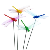 1 x RAW Customer Returns 24 Pieces Colorful Garden Butterflies Dragonflies Patio Ornaments on Sticks for Plant Decoration, Outdoor Yard, Garden Decoration - RRP €10.6