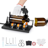 1 x RAW Customer Returns Glass Bottle Cutter Set, FIXM DIY Glass Cutter for Bottles with Adjustable Width, DIY Any Artwork with a Complete Set of Accessories - RRP €43.27