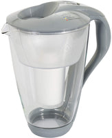 1 x RAW Customer Returns Glass carafe Dafi Crystal Classic water filter 2.0L 1 filter included, color Graphite - RRP €31.48