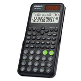 1 x RAW Customer Returns OSALO Scientific Calculator 401 Function 10 2 Digits Display Solar and Battery Calculator Protective Case for School Black OS 991MS 2nd Edition  - RRP €20.64