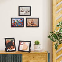 1 x RAW Customer Returns EXYGLO Photo Frames, 13x18 Frame, Table and Wall Photo Holder Contains 12 Black Frames, Decoration for Living Room, Hallway, Bedroom, Office - RRP €25.91