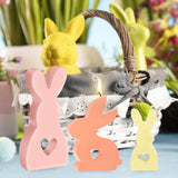 4 x Brand New Easter Bunny Silicone Mould, Darryy Pack of 3 Easter Rabbit Silicone Molds Casting Moulds, Silicone Mold Rabbit 3D, Casting Molds Silicone Plaster Easter, DIY Rabbit Mold for Easter, for Making Soap, Candles, Crafts A  - RRP €67.2