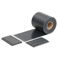 1 x RAW Customer Returns iFence privacy strip 50 meters x 19 cm including 30 clips - various colors 50 m, anthracite  - RRP €34.27