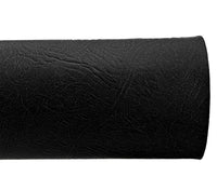 1 x RAW Customer Returns A-Express Heavy Faux Leather Fabric Grainy Texture Imitation Leather Vinyl Leather Fabric Automotive Home Decoration Material - 200cm x 140cm Black - RRP €38.99