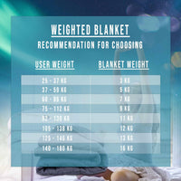 1 x RAW Customer Returns Polar Night weighted blanket for adults 150 x 200 cm, 9 kg - Weighted blanket for deep sleep, heavy blanket, therapy blanket made of 100 microfiber, relaxation blanket Oeko-TEX 100 standard duvet - RRP €70.49