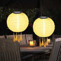 5 x Brand New Pack of 4 solar lanterns, LED solar lanterns garden lantern, lanterns outside weatherproof white, LED lantern solar light chain outside, solar lantern boho style white - RRP €70.55