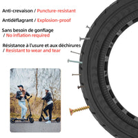 1 x RAW Customer Returns Fastvert Solid Tire for Dualtron Mini Speedway Leger Scooter - 8.5x2.5 Inch Anti-Puncture Anti-Slip Tire for Electric Scooter 1 Piece Includes a Lever  - RRP €53.0