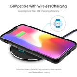 1 x RAW Customer Returns TOZO W1 Wireless Charger, 10W Qi Certification Quick Charger with Aviation Aluminum Computer Numerical Control Technology Compatible with iPhone 14, Samsung Galaxy Series no adapter  - RRP €16.99