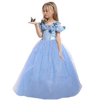 1 x RAW Customer Returns ELSA ANNA Princess Dress Girls - Ice Queen - Princess Costume - Girls Dress for Parties, Birthdays, Carnival, Carnival and Halloween - Princess Costume Girls - 2-3 Years CNDR5  - RRP €24.99