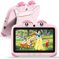 1 x RAW Customer Returns Ascrecem Children s Tablet 7 Inch Kids Tablets Android Baby Tablet for Children with WiFi Dual Camera Children s Tablet Bluetooth, Parental Control, Quad Core, 2GB RAM 32GB ROM from 3-14 Years for Girls Boys Youtube - RRP €69.99