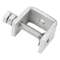 1 x RAW Customer Returns PINGEUI Pack of 10 C clamps, mini screw clamps, screw clamps, 304 table clamps, heavy duty carrier clamps, small C clamps, screw metal for clamps, clamps and tensioners, DIY - RRP €16.49