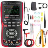 1 x RAW Customer Returns BSIDE Smart Digital Multimeter with Oscilloscope Car 2 in 1 Handheld Oscilloscope Rechargeable 10Mhz Bandwidth IPS Color Display Auto Calibration - RRP €89.99