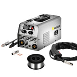 1 x RAW Customer Returns Cored wire welding machine without gas SSIMDER 140A 2 in 1 MIG MMA E-hand welding machine with 1KG cored wire, electrode welding machine with electrode holder, IGBT inverter MIG welding machine - RRP €131.09