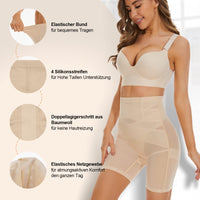 1 x RAW Customer Returns SIMIYA Tummy Control Underpants Women s Shapewear High Waist Underwear Figure Shaping Bodice Pants Tummy Control Body Shaper Leggings Bodice Pants for Women Black Beige, L  - RRP €31.24