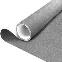 1 x RAW Customer Returns Fabric Repair Patches Self-Adhesive 40x200cm, Linen Fabric Repair Patches Dark Grey, Fabric Repair Stickers, Linen Fabric Self-Adhesive for Car Seats, Curtains, Headboards, Furniture, Sofa - RRP €24.78