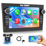 1 x RAW Customer Returns Android 13 car radio for Opel Astra Antara Vectra Corsa Vivaro, 2 Din 7 touchscreen radio with wireless carplay Android Auto, Bluetooth WiFi GPS-NAV and HiFi FM RDS SWC CANBUS AHD reversing camera - RRP €145.7