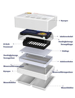 1 x RAW Customer Returns Fully automatic incubator, TRIOCOTTAGE incubator for 12 eggs, The incubator is equipped with an automatic water supply system and temperature control, Incubator chickens, quail - RRP €66.44