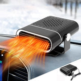 1 x RAW Customer Returns DAZZTIME Portable Car Heater, 12V 150W Car Heater, 2 in 1 Car Heating Windshield Defroster, Portable Car Heater, Car Heating Defroster, Car Demister - RRP €20.99