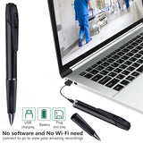 1 x RAW Customer Returns Hidden Camera Pen Camera 1080P HD Surveillance Camera Portable Small Mini Camera Ballpoint Pen with Loop Recording for Home Office Meeting Not Included SD Card  - RRP €37.3