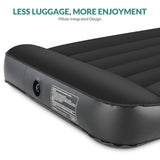 3 x Brand New Inflatable air bed air mattress, air bed with electric air pump, inflatable guest bed single bed air mattress sleeping mattress with pillow for 1 person, suitable for indoors and outdoors black  - RRP €131.97