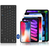 1 x RAW Customer Returns KBCASE Samsung iPad Bluetooth Keyboard, Wireless Keyboard for Tablet Compatible with Samsung Windows Android iOS iPad iPad Pro iPad Air iPad Mini, iPhone and other Bluetooth devices - RRP €20.4