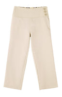 1 x Brand New Bienzoe Girl School Uniforms Teflon Durable Stretchy Pants Khaki 6 - RRP €24.99