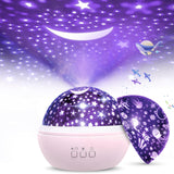 2 x RAW Customer Returns FISHOAKY starry sky projector children, 360 rotating night light, 8 colors baby star projection lamp, projection film night light lamp for baby, Christmas gifts, birthday gifts - RRP €41.98