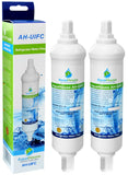 2 x RAW Customer Returns 2x AH-UIFC Compatilbe water filter for refrigerator LG Hotpoint BL9808, 3890JC2990A, 5231JA2012B, 5231JA2012A Daewoo DD-7098 - with screw connection - RRP €35.98