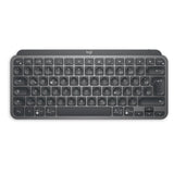 1 x RAW Customer Returns Logitech MX Keys Mini Wireless Keyboard, Compact, Bluetooth, Backlit, USB-C, Compatible with Apple macOS, iOS, Windows, Linux, Android, Metal Housing - Graphite - RRP €70.49