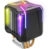 1 x RAW Customer Returns EMPIRE GAMING - GUARDIAN V201 Processor Fan for Gamers PC-Aluminum Cooler 4 Copper Heatpipes-Addressable Fan RGB-CPU DIY Gamers-Low Noise Heat Dissipation-Intel and AMD - RRP €45.99