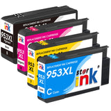 1 x RAW Customer Returns Starink 953XL Multipack Printer Cartridges Compatible for HP 953XL Multipack, HP 953 XL Cartridges for HP Officejet Pro 7720, 7740, 8710, 8715, 8720, 8730, 8718, 7730, 8728, Black Cyan Magenta Yellow, 4 Pack - RRP €29.99