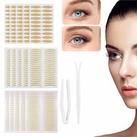 36 x Brand New Eyelid Tape, Double Eyelid Stickers, 600 Pcs Invisible Eyelid Tape, Lift Stickers for Eye Lids, Fiber Self-Adhesive Eyes, Drooping Eyelid Adhesive Strips with Fork Rods - RRP €194.4