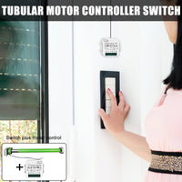 1 x RAW Customer Returns Aicharynic radio roller shutter control retrofit kit, smart blind switch compatible radio switch 230v for roller shutters, blinds, awnings, consisting of RF remote control receiver module - RRP €17.99