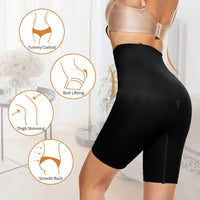 1 x Brand New Prontiaduscire Belly Sheath Control Panties for Women - High Waist Shaping Bodysuit for Women - Seamless Shaping Underwear - Shaping Thighs - Anti-chafing Leggings - 023 Black 4XL - RRP €18.68