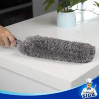 1 x RAW Customer Returns MR.SIGA feather duster, microfiber duster, dust broom, washable duster for cleaning - RRP €11.99