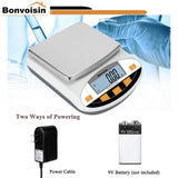 1 x RAW Customer Returns Bonvoisin 5000gx 0.01g High Precision Electronic Scale Laboratory Scale Digital Precision Analytical Scale Jewelry Scale Kitchen Scale Scientific Scale Laboratory Scale 10mg Readability - RRP €109.92