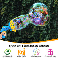 4 x Brand New Soap Bubbles Soap Bubble Shooter Children Dinosaur Bubble Machine with 236ml of Soap Bubble Liquid, Birthday Party Wedding Gift Children s Toys 3 4 5 6 7 8 9 10 Years Pasqualone Girl - RRP €80.64