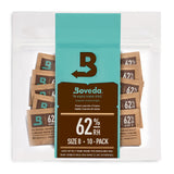 1 x RAW Customer Returns Boveda for storing herbs 2-way humidity control with 62 Size 8 protects up to 30g prevents the loss of terpenes resealable packaging with 10 pieces - RRP €19.9