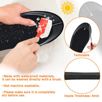 14 x RAW Customer Returns Ulikey Heated insoles, heated shoe insoles, electric heating insoles, thermal insoles, thermal insoles, dual-purpose shoe heater with USB and battery box, size 35-44, can be cut to size, washable - RRP €132.58