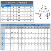 1 x Brand New SIMYJOY Unisex Hoodie Hawkins Middle School Sweatshirt Hoodies Long Sleeve Hooded Pullover Street Fashion - RRP €22.56