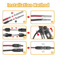 29 x Brand New SUNIZE 12 pairs of solar connectors with solar wrench, IP68 PV connector male female solar panel connector, solar connector, photovoltaic connector for 1.5 2.5 4 6 mm solar cable - RRP €350.9