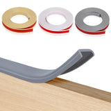 1 x RAW Customer Returns Ansteker TPE U-shaped self-adhesive furniture edge tape, 36 mm x 3 m furniture edge tape, foldable edge protection for cabinet edges, end strip, ceiling edges, worktops gray  - RRP €19.15