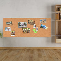 1 x RAW Customer Returns Okydoky Pin Board Cork Board 40 x 120 cm, 6 mm , Self-Adhesive Cork Borad Roll, Cork Board for Hanging Photos, Cork Bulletin Bars for Office, School and Home 6 mm, DE  - RRP €29.99